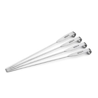 Εικόνα της Weber® Σετ Ανοξείδωτα Σουβλάκια ETGS - 4 τμχ.