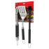 Εικόνα της Weber® Σετ Εργαλείων BBQ 3τμχ - Σπάτουλα, Λαβίδα Ακριβείας & Πινέλο Σιλικόνης -