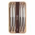 Εικόνα της Wooden box set 6 Steak Knives
