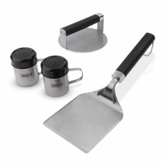 Εικόνα της Weber® Σετ Για Smashed Burger Στην Πλάκα Ψησίματος