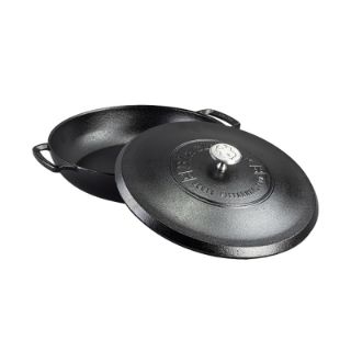 Εικόνα της Μαντεμένιο Τηγάνι Με Καπάκι Blacklock 3.7Lt | 30.48εκ. - BL17BR