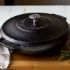 Εικόνα της Μαντεμένιο Τηγάνι Με Καπάκι Blacklock 3.7Lt | 30.48εκ. - BL17BR