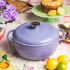 Εικόνα της Εμαγιέ Μαντεμένια Κατσαρόλα 5.68Lt - Lilac