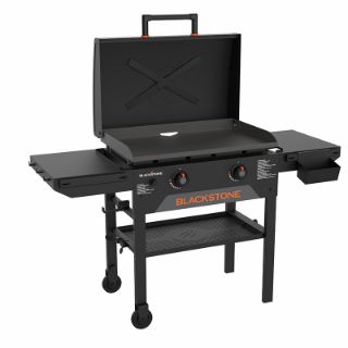 Εικόνα της BLACKSTONE® Πλάκα Ψησίματος Griddle Με 2 Καυστήρες & Καπάκι - 71cm