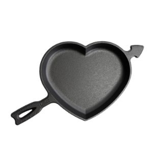 Εικόνα της Valentine's Day - Heart Skillet - Μαντεμένιο Τηγάνι Σε Σχήμα Καρδιά