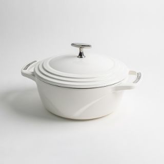Picture of USA Enamel™ 4.2Lt Μαντεμένια Κατσαρόλα-Γάστρα Με Εμαγιέ Πορσελάνινη Επίστρωση, Cloud Nine