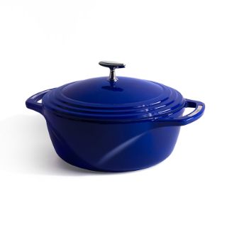 Εικόνα της USA Enamel™ 5.6Lt Μαντεμένια Κατσαρόλα-Γάστρα Με Εμαγιέ Πορσελάνινη Επίστρωση, Smooth Sailing