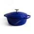 Εικόνα της USA Enamel™ 5.6Lt Μαντεμένια Κατσαρόλα-Γάστρα Με Εμαγιέ Πορσελάνινη Επίστρωση, Smooth Sailing