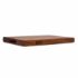Εικόνα της Ξύλινος Δίσκος Κοπής Pro Chef Black Walnut Με Χωνευτή Λαβή (M) 46x31x4 εκ.