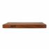 Εικόνα της Ξύλινος Δίσκος Κοπής Pro Chef Black Walnut Με Χωνευτή Λαβή (M) 46x31x4 εκ.