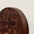 Εικόνα της Boos Walnut Chopping Block Round; End Grain 46diax 7.5cm