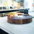 Εικόνα της Boos Walnut Chopping Block Round; End Grain 46diax 7.5cm