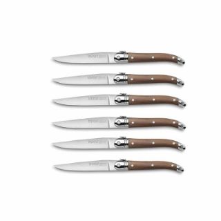 Εικόνα της TB - LAGUIOLE HERITAGE "FRANCE" - ΣΕΤ 6 ΜΑΧΑΙΡΙΩΝ - MEDIUM WALNUT